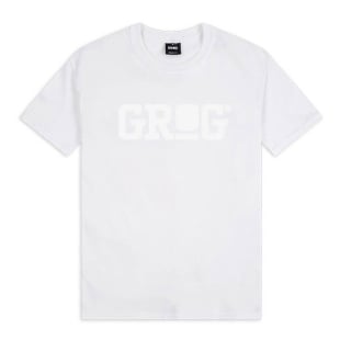 Grog T-Shirt white/white Take12 Streetart Tools