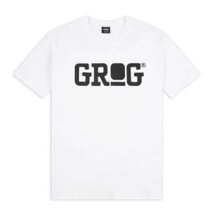 Grog T-Shirt white/black Take12 Graffitishop Schöneiche